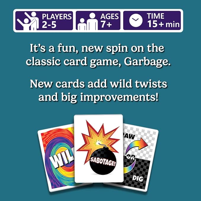 Elimino! A Fast Paced Card Game for Kids, Adults and Families, an Easy to Learn Game for a Fun Family Game Night | Ages 7+