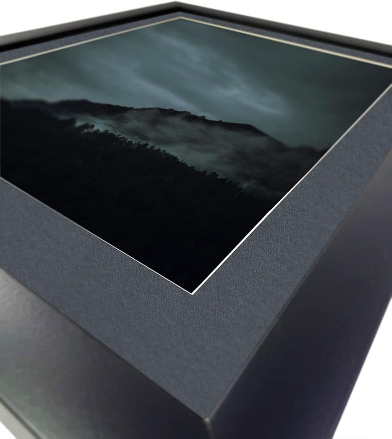 Craig Frames B573 Pre-cut Mat Board for A2 Print, 19x25, Graphite Black