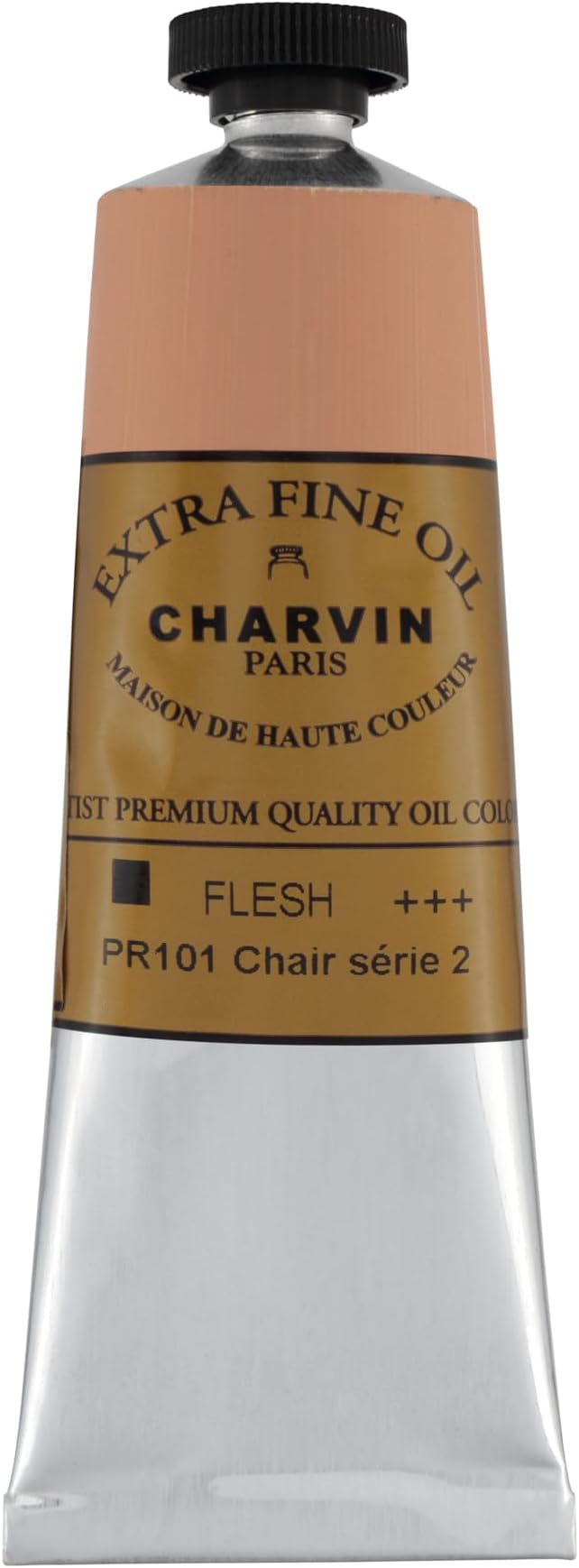 Charvin Extra Fine Oil Paint, Flesh 60 mL - Triple-Milled, Rich Texture, Poppy Oil-Based, Light-Fast, Handmade, Archival Quality