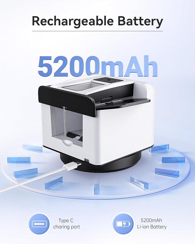 Automatic Card Shuffler and Dealer 2-in-1, 2 Deck 360° Rotating Dealing Machine for 12 Players, 4 Drawing Remotes, Rechargeable Playing Card Shuffler Machine for UNO, Poker, Phase 10