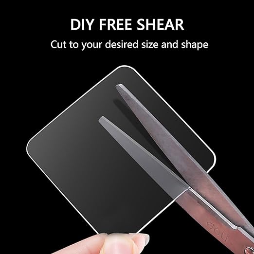 LMJIA Heavy Duty Double Sided Tape, Clear Reusable Mounting Tape Picture Hanging Adhesive Tape Removable Wall Tape Adhesive Poster Tape