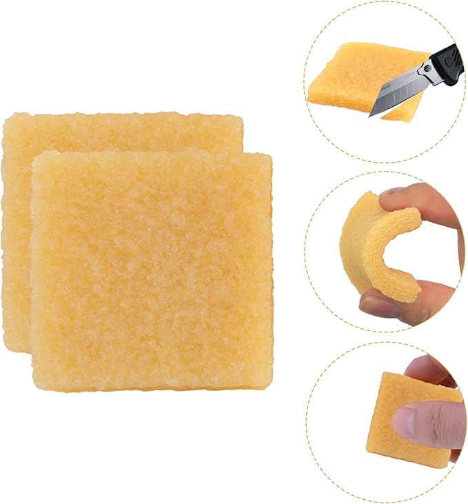 4pcs Glue and Residue Eraser Rubber Cement Cleaner for Removing Adhesive and Residues from Paper Plastic and More