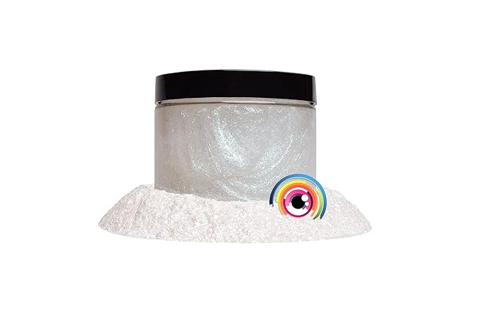 Eye Candy Pigments Premium Ghost Mica Powder - Galactic Ghost Green (50gr) - for Epoxy, Resin, Soap, Paint, Woodworking, Acrylic Pouring, Bath Bombs, Fishing Lures - DIY Arts and Crafts Additive