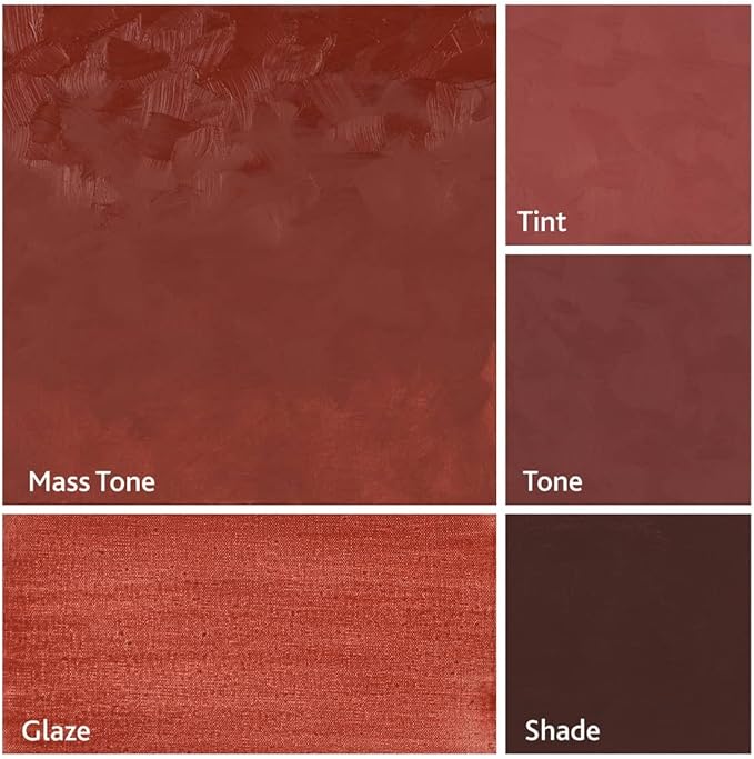 Tusc & Pine Artist Oil Paint - Mars Red, 150 ml, Non-Yellowing, Rich & Creamy Consistency, Maximum Pigment Load, Small Batch Milled Oil Paints Made in the USA for Professional Artists