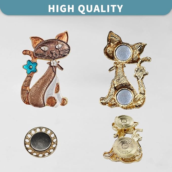 Magnetic Needle Minder Magnet Embroidery Accessories and Supplies Embroidery Needle Holder Cross Stitch Holder Needlework Supplies (Cardinal) (cat)
