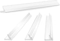 Lightweight Non-Slip Card Holder Stand – Set of 4, 13.4 Inches – Made in Japan for Card Games and TCG, Anti-Skid Base (4 Pack-White)