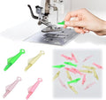 Fish Mouth Needle Threader for Sewing Machine, Quick Sewing Needle Threader Tool, Fish Type Sewing Machine Needle Threader, Sewing Threaders for DIY and Sewing Machine (Mixed Color)