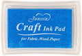 Blue Ink Pad Finger Washable Kids Stamp Ink Pad for Rubber Stamps Paper Scrapbooking
