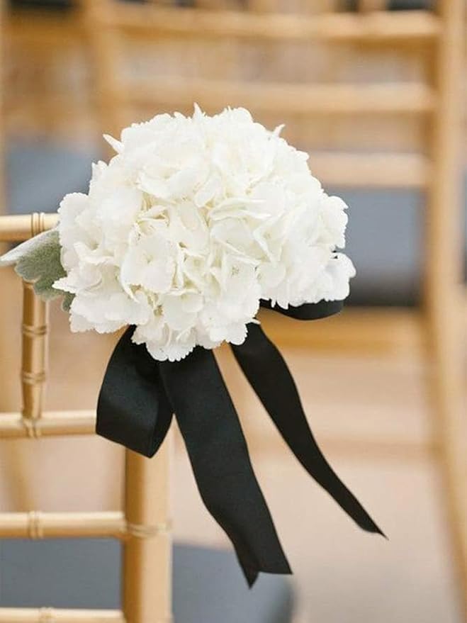 1-1/2" x 100 Yards Black Polyester Satin Ribbon Single Faced Fabric Ribbons for Eternal Roses, Flower Bouquets, Gift Wrapping, Crafts, Bridal Shower, Wedding Decor