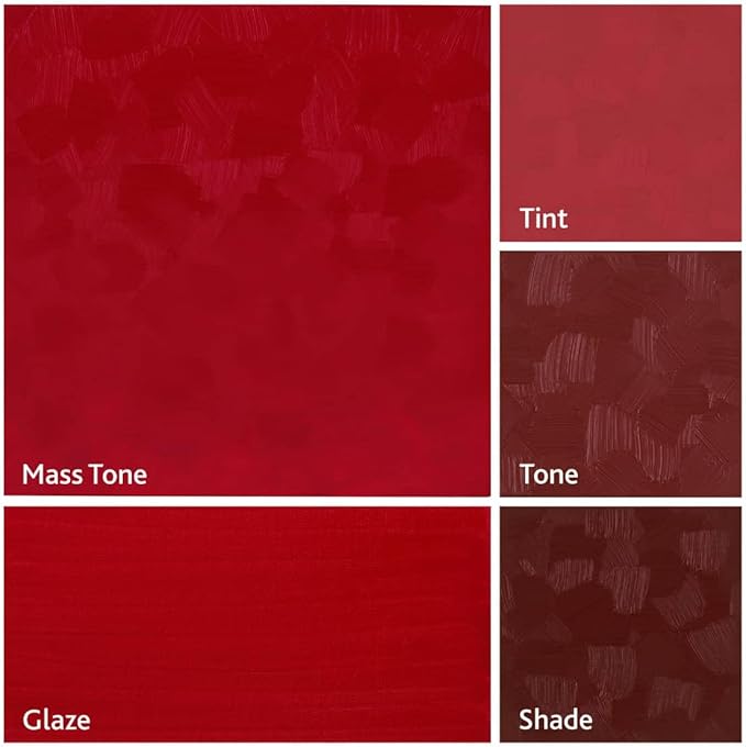 Tusc & Pine Artist Oil Paint - Cadnium Red Deep, 150 ml, Non-Yellowing, Rich & Creamy Consistency, Maximum Pigment Load, Small Batch Milled Oil Paints Made in the USA for Professional Artists