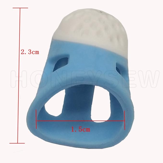 HONEYSEW Soft Comfort Thimble Two Size for Choose (Small Size)