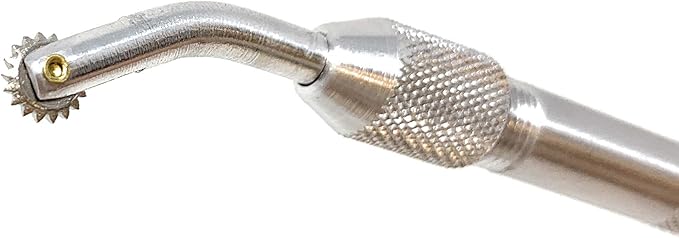 Excel Blades Pounce Wheel Set – Stainless Steel Fabric Tracing, Perforating, Cutting, Sewing, Quilting & Embossing Tool – Set of 3 Assorted Sizes – Made in USA