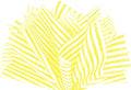 Flexicore Packaging Yellow Pin Stripe Print Gift Wrap Tissue Paper Size: 15 Inch X 20 Inch | Count: 100 Sheets | Color: Yellow Pin Stripe