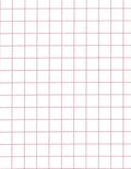 Red Grid InkJet Heat Transfer Paper - 8.5 x 11 (10 Sheets Pack)
