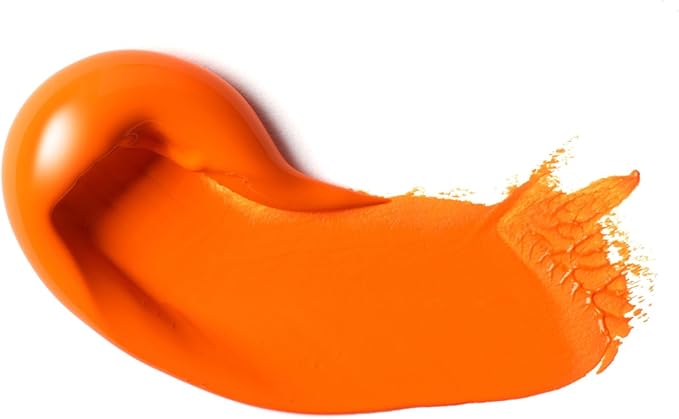 Liquitex Professional Heavy Body Acrylic Paint, 2-oz (59ml) Tube, Vivid Red Orange