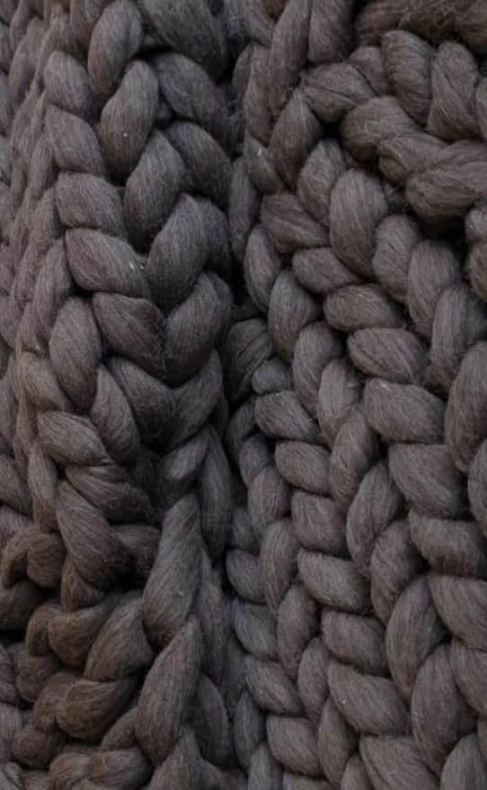 Natural Wool Bulk roving, 2 lb. Best Wool for Spinning, arm Knitting, Felting, Chunky Blankets and Tapestry. Natural Colors, un-Dyed. (Mocha, 2 lb)