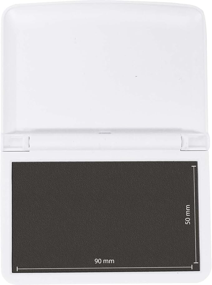 COLOP Make Series, Ink Stamp Pads, with Non-Toxic Premium Ink, Water-Based Acid-Free (Fancy Grey, Make 1-1-15/16" x 3-1/2")