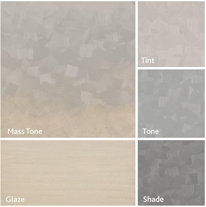 Tusc & Pine Artist Oil Paint - Neutral Gray 7, 40 ml, Non-Yellowing, Rich & Creamy Consistency, Maximum Pigment Load, Small Batch Milled Oil Paints Made in the USA for Professional Artists