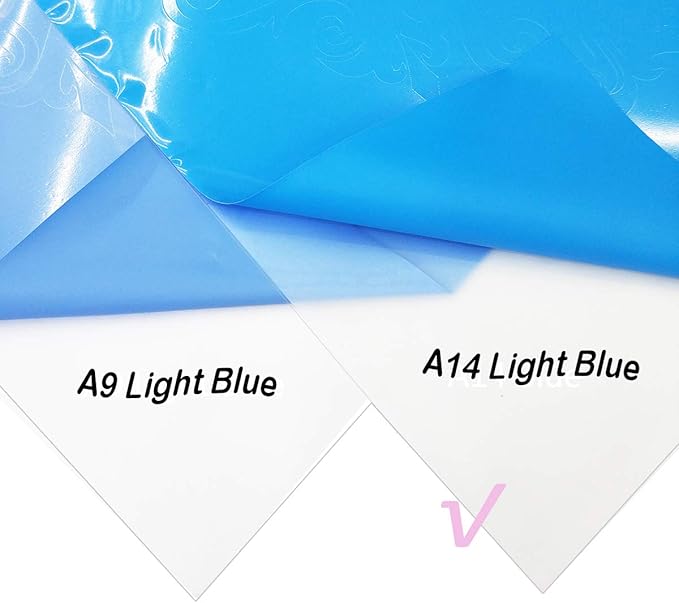 Guangyintong Heat Transfer Vinyl Iron on Vinyl Rolls, 12" x 10ft Blue HTV for T-Shirts, Matte Surface, Easy to Cut & Weed, DIY Design
