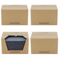 400 PCS Oil Absorbent Pads for Spills Other Liquids 13” x 10” x 2 mm Oil Spill Mat Water Absorbent, Polypropylene Universal Absorbing Mats Packed in a Dispensing Box