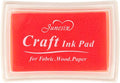 Pink Ink Pad Finger Washable Kids Stamp Ink Pad for Rubber Stamps Paper Scrapbooking