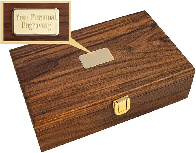 Alex Cramer The Nines Double 9 Domino Set - American-Made Solid Walnut Case Holds Our 55-Piece Domino Set for Adults