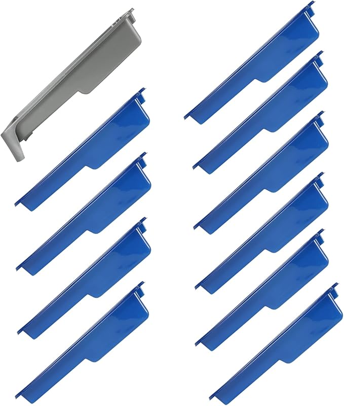 Mister Rui Paint Roller Tray, 4 inch Paint Tray with Liners, 12 Pack, Small Paint Trays, Thickened Plastic Tray Liners with Roller Frame