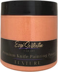 Premium Palette Knife Painting Paste|Texture Paste|Authentic Bright Colors|Ready to Use|Easy to Apply| 6oz (Coral)
