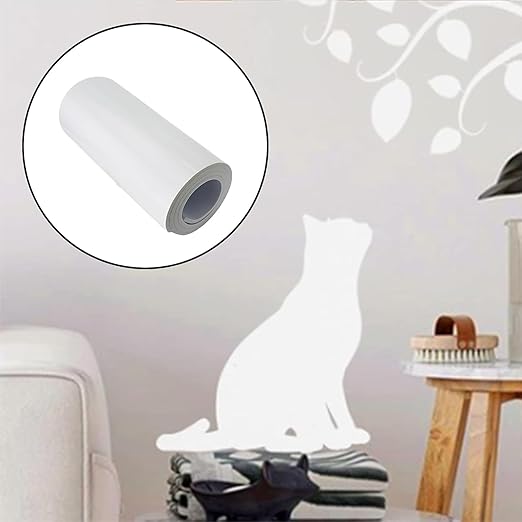 Closed Cell Neoprene Foam Rubber Sheet with Adhesive - 60 x 8 x 1/2 Inch Multi-Function Insulation, Soundproofing, and Weatherproof Foam Padding Easy Cut DIY, White