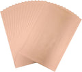 Briartw 20x29cm Hot Foil Paper 50 Sheets Pack Toner Reactive Foil Hot Stamping Foil Paper by Laser Printer and Laminator for Scrapbooking Craft Cardmaking DIY Album (Rose Gold, 100 Sheets)