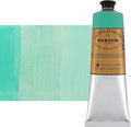 Charvin Extra Fine Oil Paint, Tropical Green 150 ml - Triple-Milled, Rich Texture, Poppy Oil-Based, Light-Fast, Handmade, Archival Quality