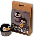 Woolbuddy Needle Felting Kit for Beginners Adults, Penguin Sea Animal Project, Includes Supplies, Two Needles, and Clear Instructions for Creative Crafts
