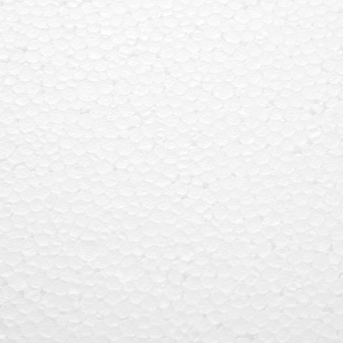 Juvale Craft Foam Blocks - 6-Pack, 12 x 6 x 1 in, White - Flat Foam for Flowers - DIY Floral Arrangement