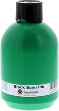 Yasutomo Black Sumi Ink (Bokuju) 12 oz.