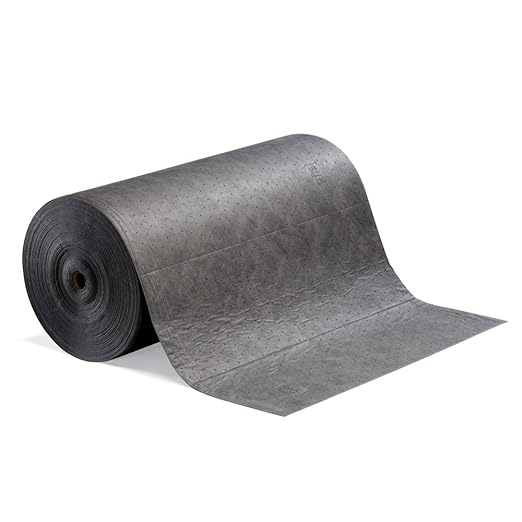 PIG Absorbent Mat Roll - 30" x 300' Lightweight Mat Roll - Absorbs up to 40.2 Gallons per Roll - MAT225
