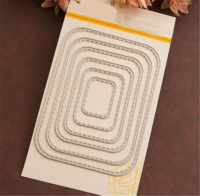 Mvchifay Cutting Dies Happy Birthday Thanks Metal Stencils Scrapbooking Tool DIY Emboss for Paper Card Making (B)