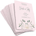 Wanderings Pink A4 Handmade Paper with Deckled Edge - 8.3" x 11.7", 150 GSM, 50 Sheets Textured Paper - Perfect for Light Watercolor, Drawing, Writing, Printing & Mixed Media