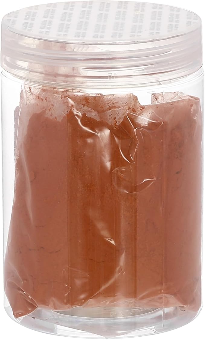 HARFINGTON Iron Oxide Powder Concrete Pigment 300 Mesh 3.5oz (100g) Iron Oxide Grout Pigment for Pastel Tile Paint Concrete Cement, Burnt Orange
