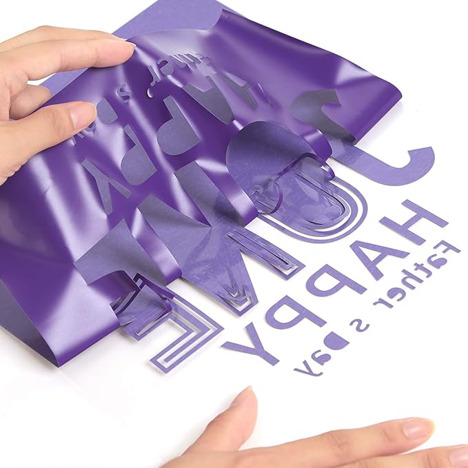 RENLITONG Purple HTV Iron on Vinyl 12Inch by 10ft Roll Heat Transfer Vinyl for T-Shirt HTV Rolls for All Cutter Machine - Easy to Cut & Weed for Heat Transfer Design