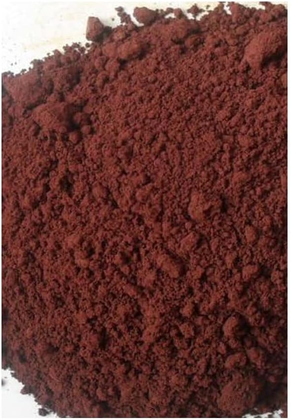 Iron Oxide Powder 7 Pack, Cosmetic Grade Pigment, Black Iron Oxide, Yellow Iron Oxide, red Iron Oxide, Blue Iron Oxide, Green Iron Oxide, Orange Iron Oxide and Brown Iron Oxide, 50 g of Each Color