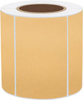 Brown Thermal Labels Stickers, 3x2 inch Direct Thermal Labels Stickers for Shipping, Barcode, Address, Perforation Line Design- 300 Pcs