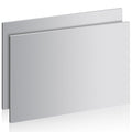 16" x 12" 11 Gauge Steel Sheets Metal Cold Rolled Steel Plate, 2 Pcs Weldable Metal Sheet for DIY Craft Projects, Industrial, Professional