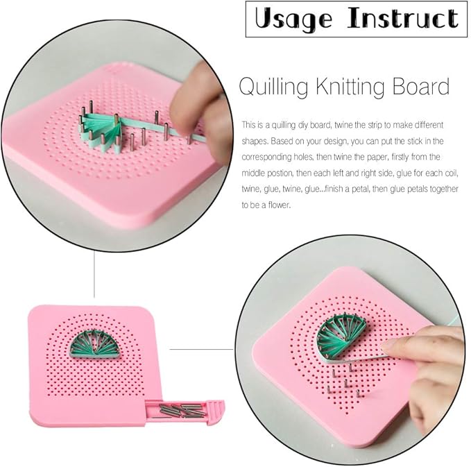 IMISNO Paper Quilling Kit - Quilling Tools and Supplies, Paper Strips