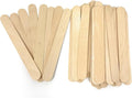 Jumbo 6 Inch Wooden Multi-Purpose Popsicle Sticks,Craft, Ice Cream, Wax, Waxing, Tongue Depressor Wood Sticks [100 Count]