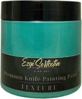 Premium Palette Knife Painting Paste|Texture Paste|Authentic Bright Colors|Ready to Use|Easy to Apply| 6oz (Teal)