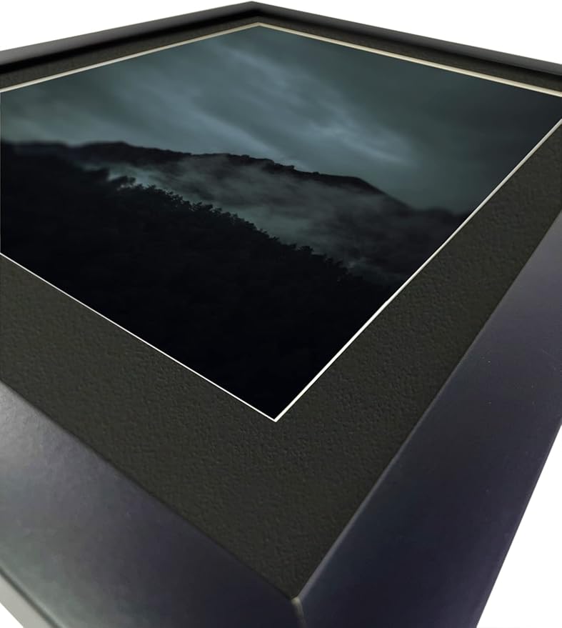 Craig Frames B572 Pre-cut Mat Board for 12x12 Print, 16x16, Pebble Black
