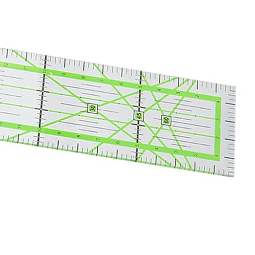 Quilting Rulers, 5 X 30cm Acrylic Sewing Ruler for Easy Cutting