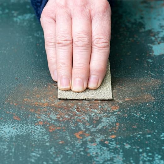 Fandeli 36021 060 Grit Multipurpose Sandpaper Sheets, Brown , 9" x 11", 25-Sheet
