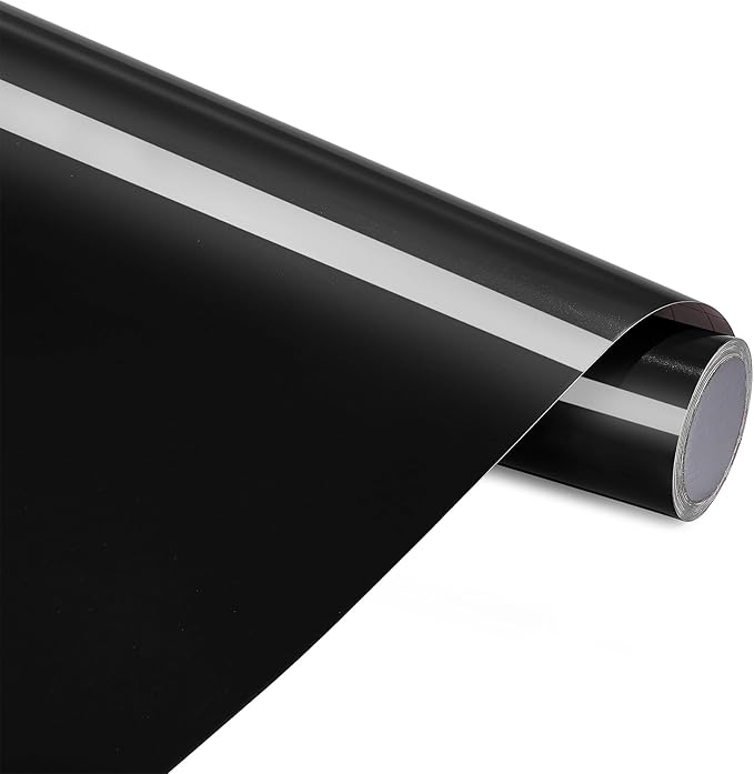 Ant Smart Adhesive Permanent Vinyl Compatible with Cricut Explore and Maker Series Without Cutting Mats, Create DIY Projects, Decals, Stickers & More (Black, 13inchx10ft)
