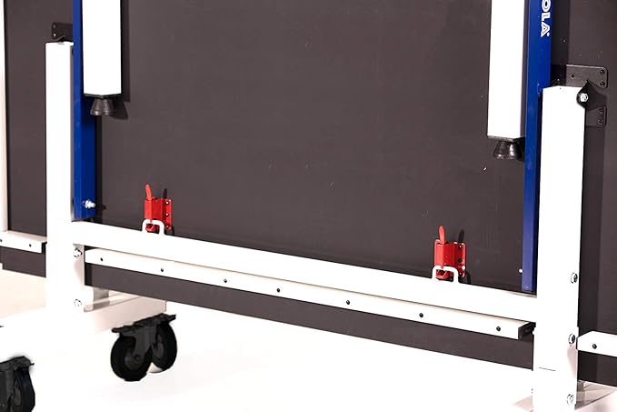 JOOLA Rally TL Professional MDF Indoor Ping Pong Table w/Quick Clamp Table Tennis Net & Post Set - 10 Minute Easy Assembly - Corner Ball Holders - Tournament Quality - Includes Playback Mode
